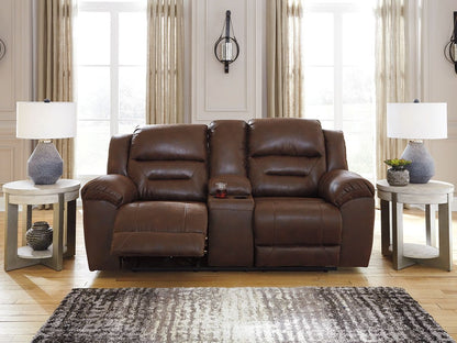 Stoneland - Reclining Loveseat by Ashley – view 6