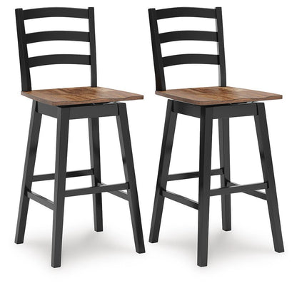 Wildenauer - Swivel Stool (Set of 2) by Ashley – view 6