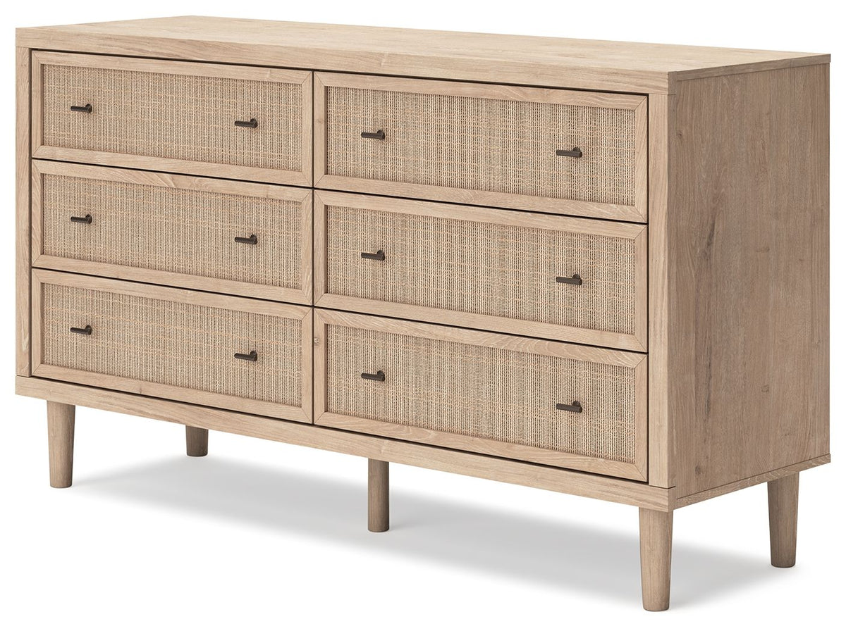 Cielden - Six Drawer Dresser - Two-Tone by Ashley – view 2