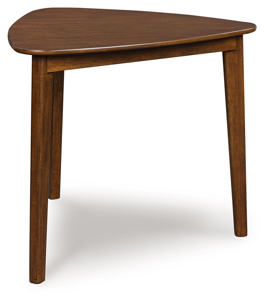 Tameride - Triangle Dining Room Table - Brown by Ashley – Dining Tables