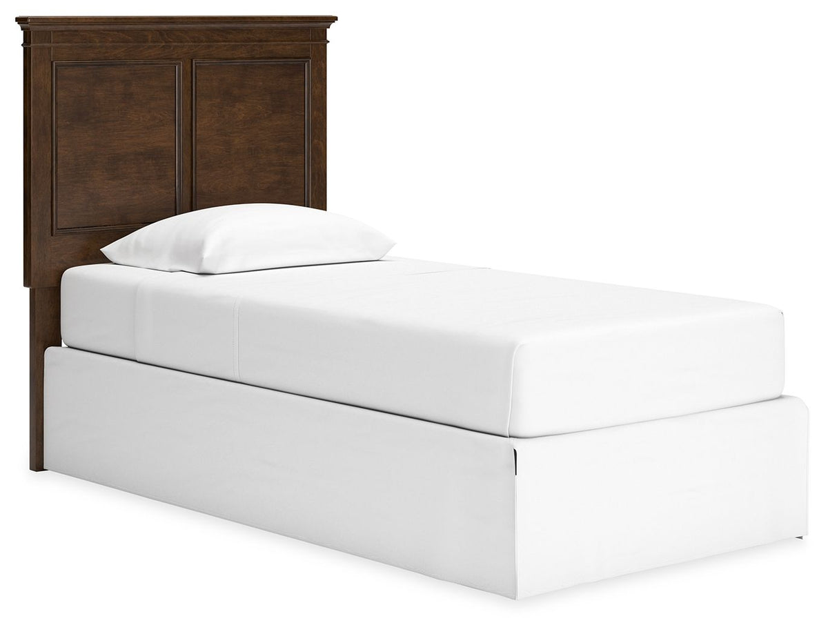 Danabrin - Twin Panel Headboard - Brown by Ashley – Panel Headboards