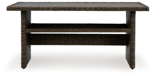 Brook Ranch - Rect Multi-use Table - Brown by Ashley – view 2