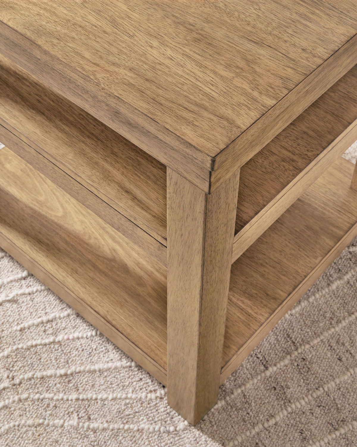 Wittenmyer - Rectangular End Table - Natural / Black by Ashley – view 3
