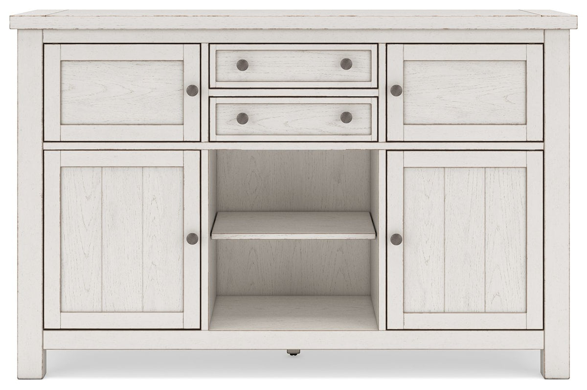 Robbinsdale - Dining Room Server - Antique White by Ashley – view 3