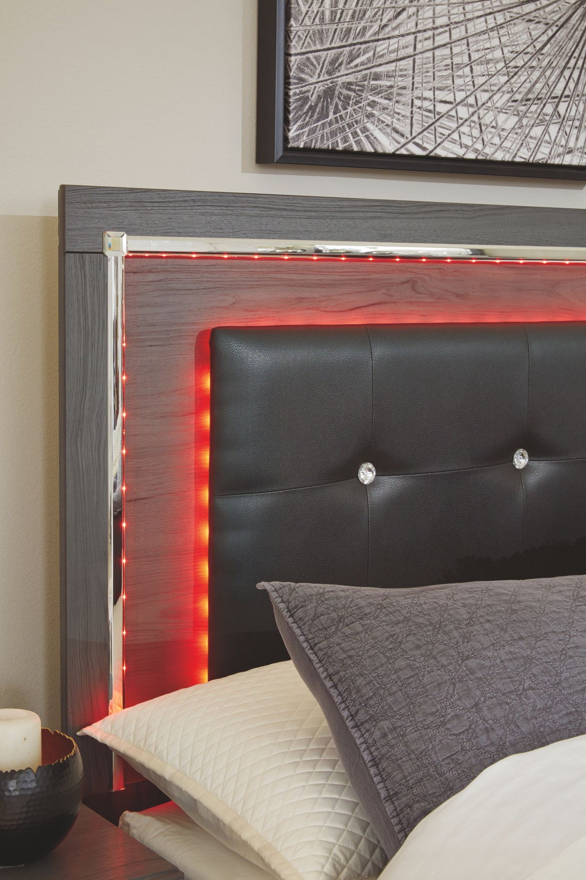 Lodanna - Upholstered Panel Bed by Ashley – view 3