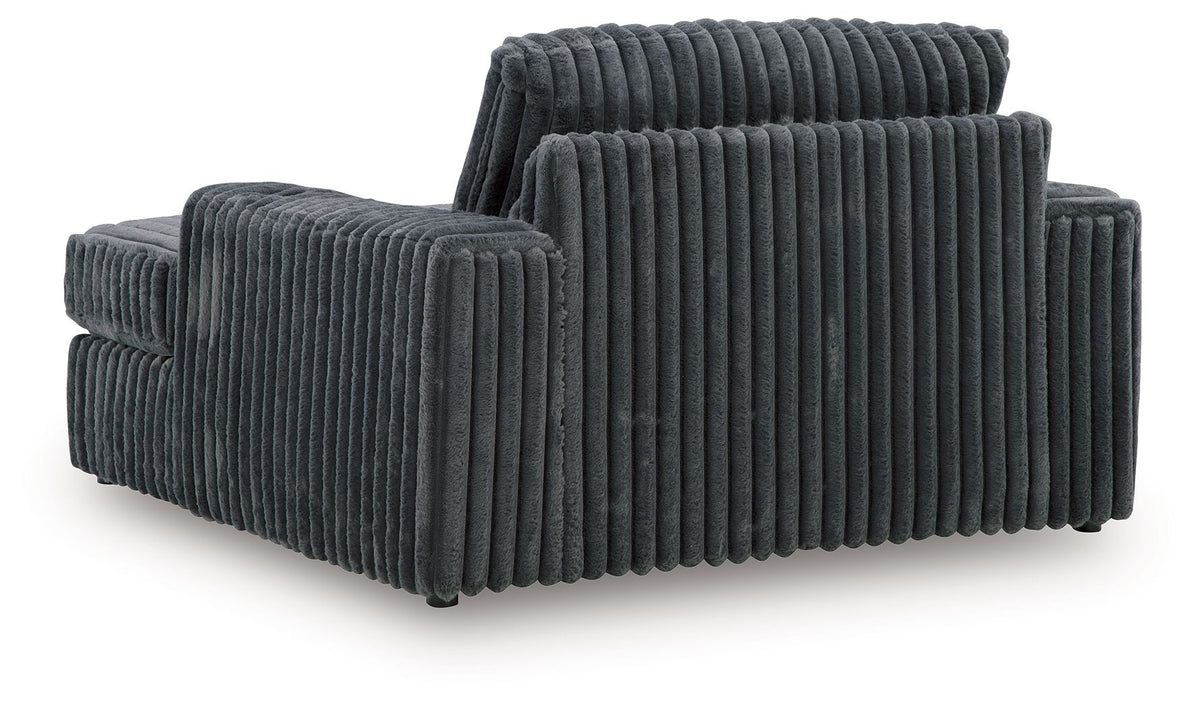Midnight-Madness - Oversized Chaise by Ashley – view 8