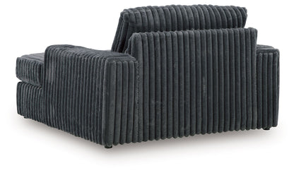 Midnight-Madness - Oversized Chaise by Ashley – view 8