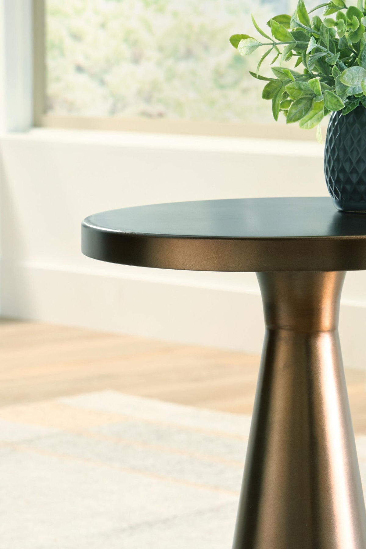 Budington - Accent Table - Light Bronze Finish by Ashley – view 4