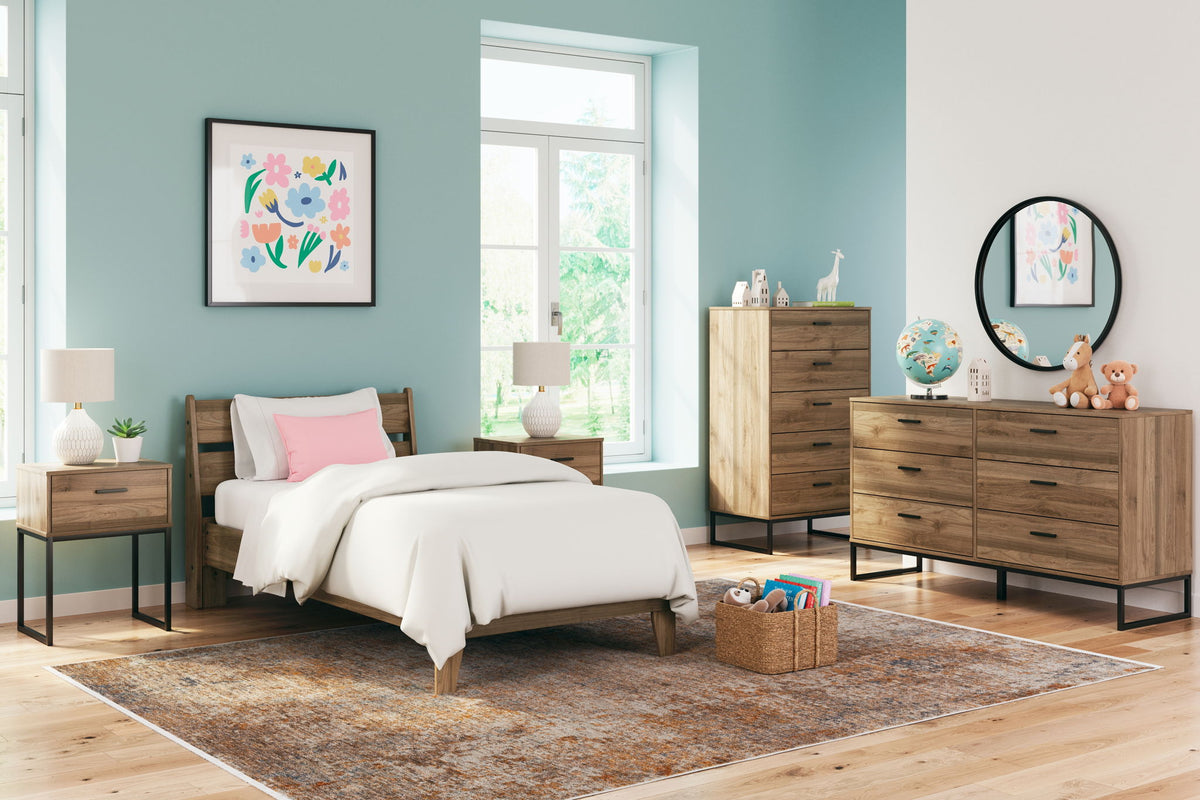 Deanlow - Panel Bedroom Set by Ashley – 3 Piece Bedroom Sets