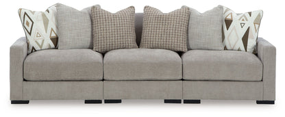 Aslan Court - 3 Piece Sectional – Stationary Sectionals