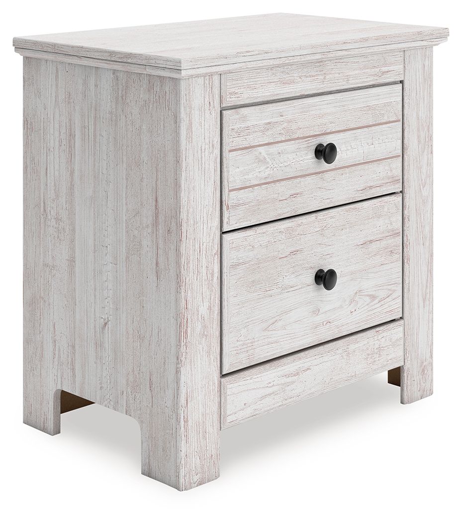 Makidern - Two Drawer Night Stand by Ashley – view 2