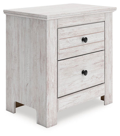 Makidern - Two Drawer Night Stand by Ashley – view 2