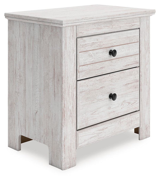 Makidern - Two Drawer Night Stand by Ashley – view 2