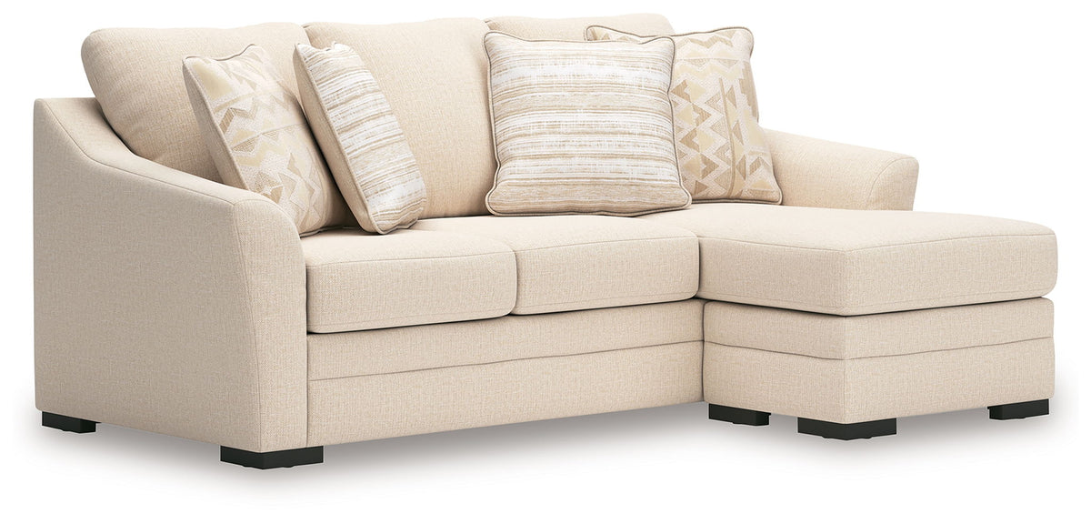 Lango - Sofa Chaise - Jute – Stationary Sofas