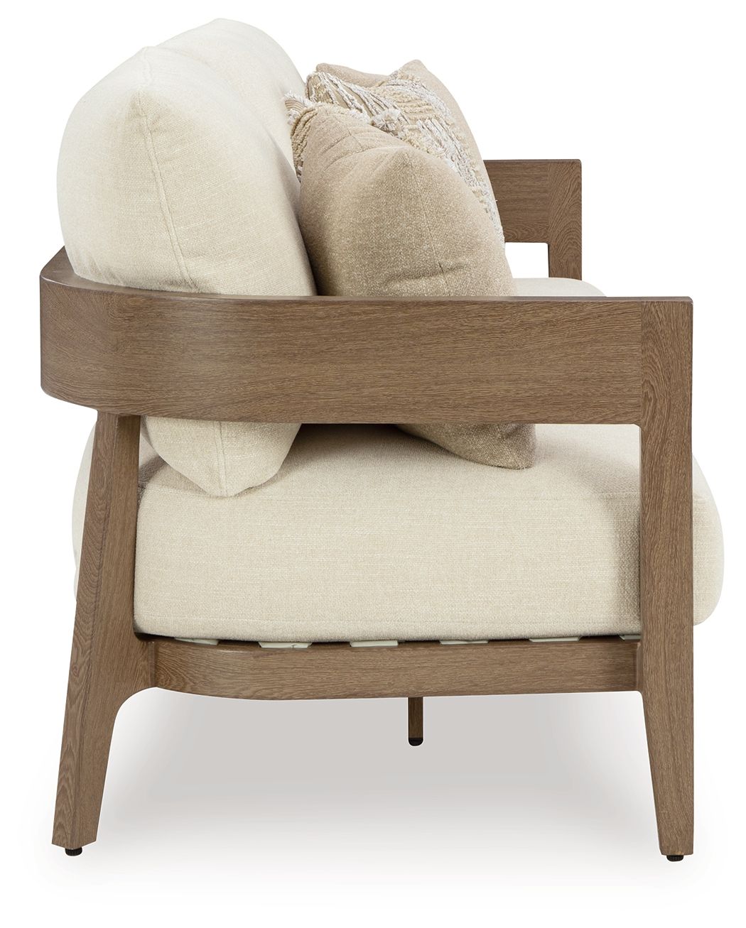 Serene Bay - Sofa With Cushion - Dark Brown / White by Ashley – view 2