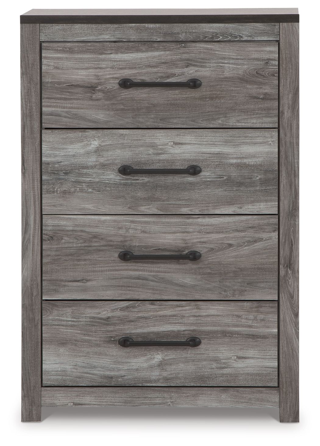 Bronyan - Four Drawer Chest - Dark Gray by Ashley – view 3