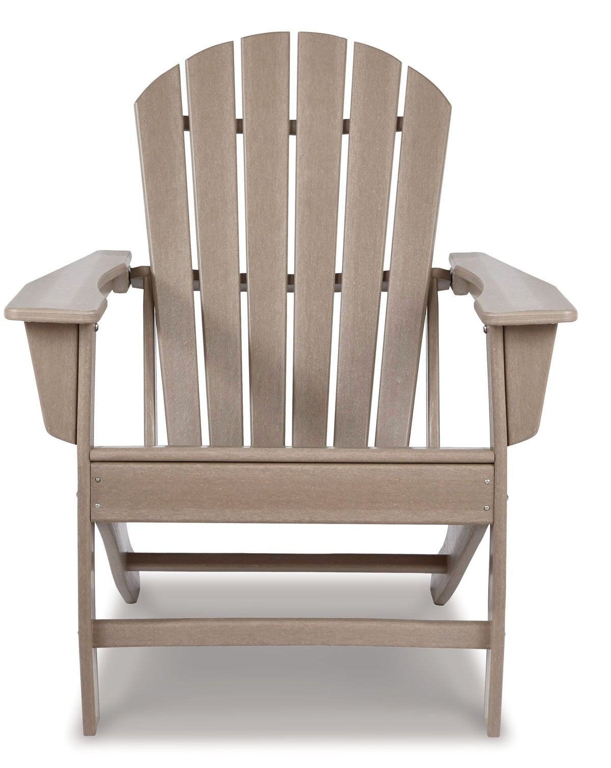 Sundown Treasure - 2 Pc. - Adirondack Chair And Ottoman - Driftwood by Ashley – view 3