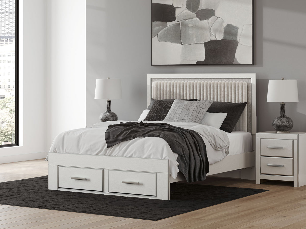 Zuraleus - Upholstered Panel Platform Storage Bed by Ashley – view 13