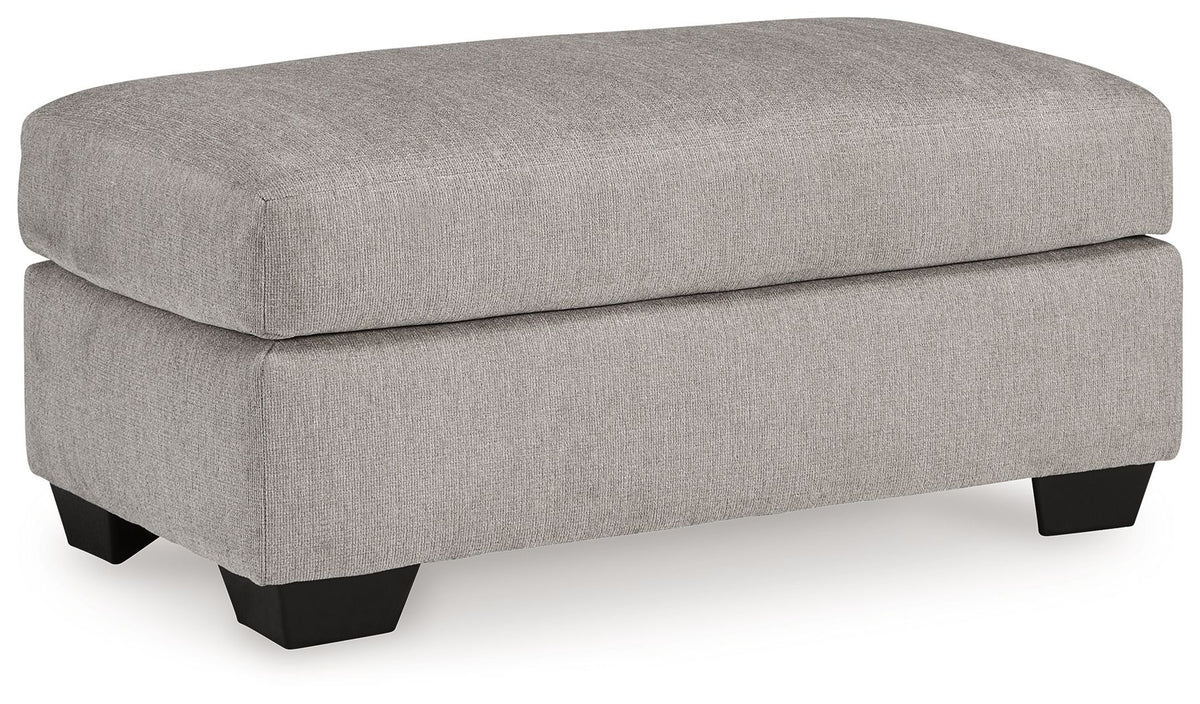 Avenal Park - Ottoman - Flannel by Ashley – Upholstered Ottomans