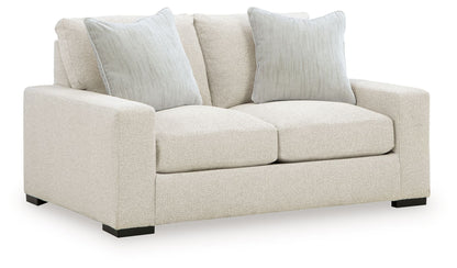 Conlee-Pike - Loveseat - Linen by Ashley – Stationary Loveseats