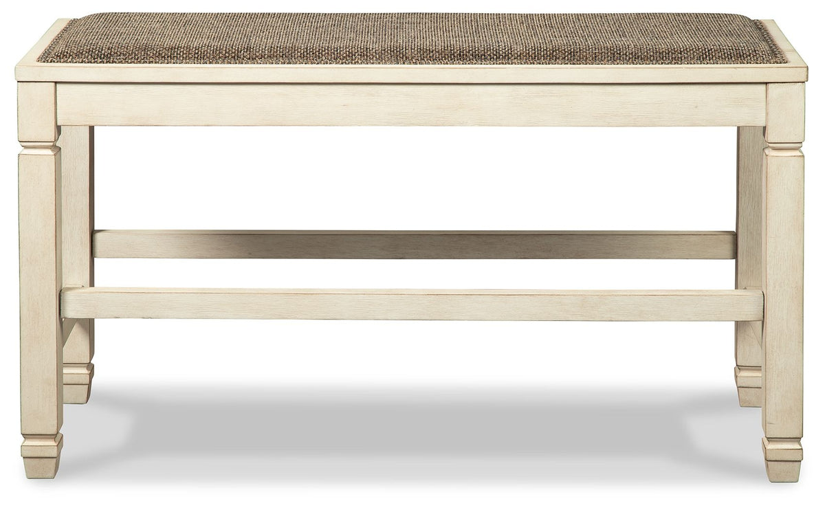 Bolanburg - DBL Counter UPH Bench  - Beige by Ashley – view 2