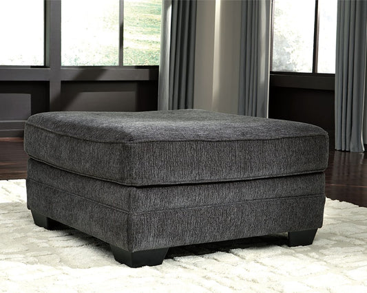 Tracling - Oversized Accent Ottoman - Slate – view 2