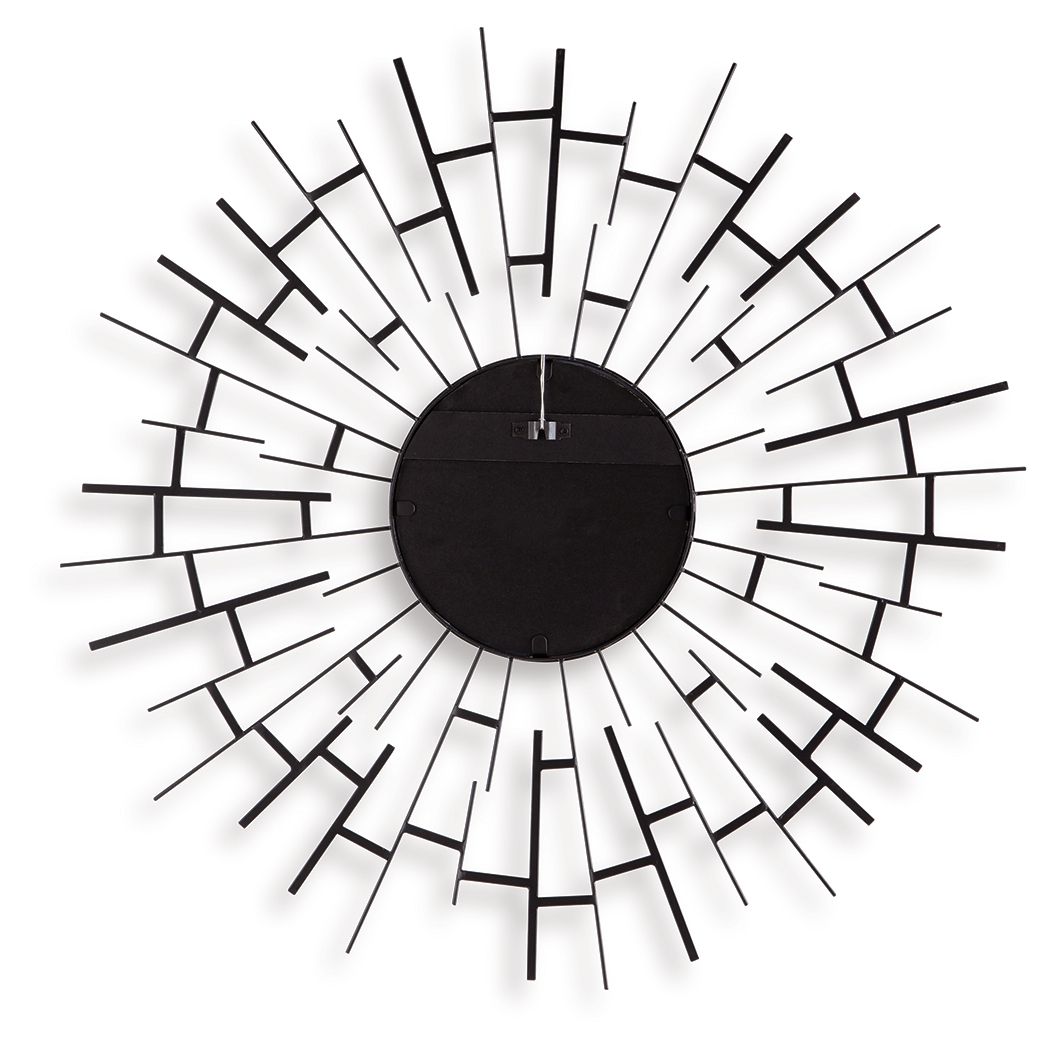 Garrenworth - Accent Mirror - Black by Ashley – view 2