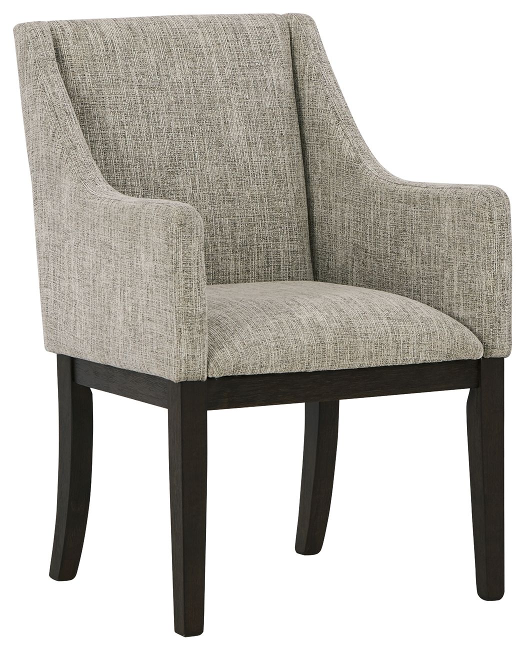 Burkhaus - Dining UPH Arm Chair (Set of 2) - Beige / Dark Brown by Ashley – view 4