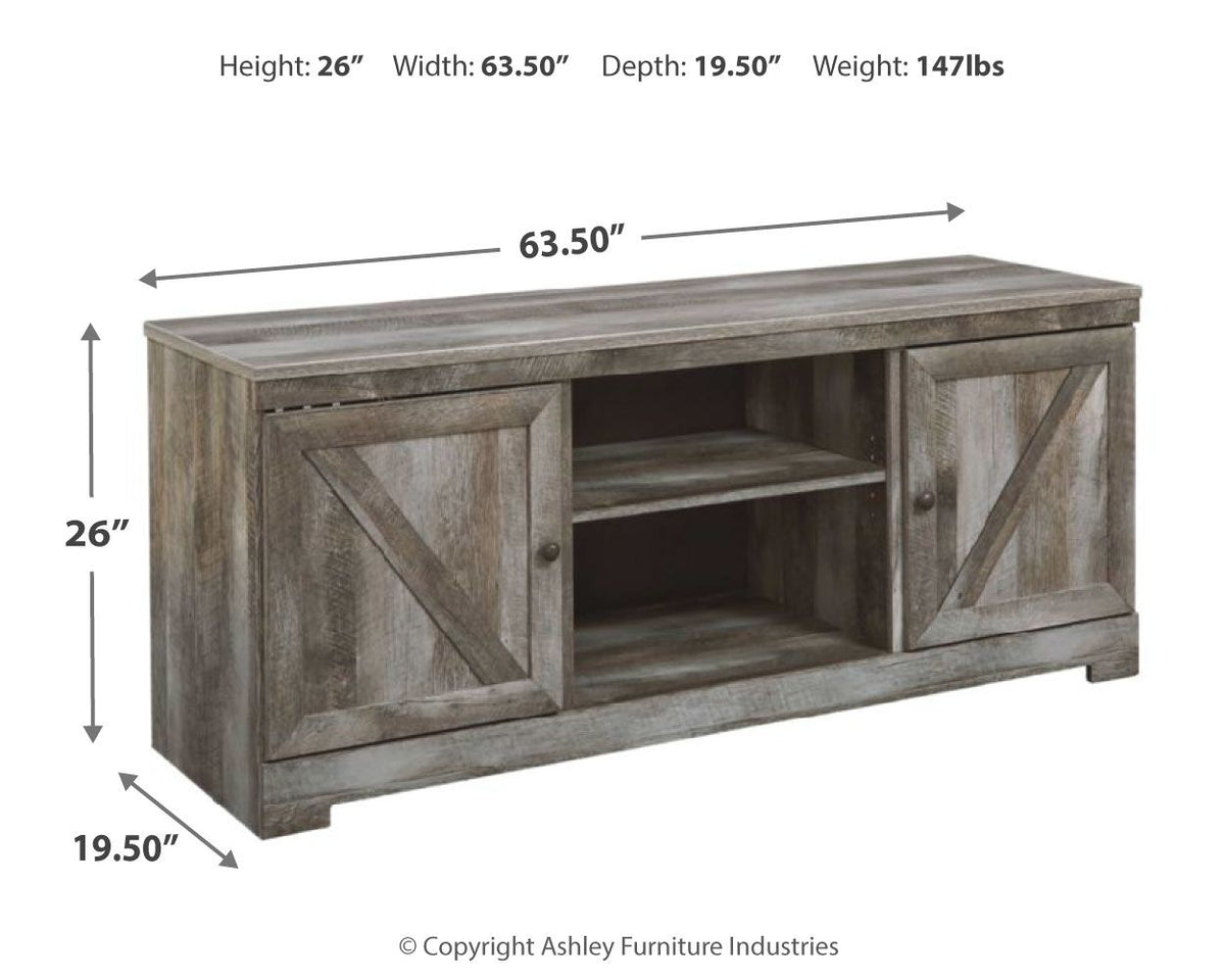 Wynnlow - TV Stand With Fireplace Option by Ashley – view 5