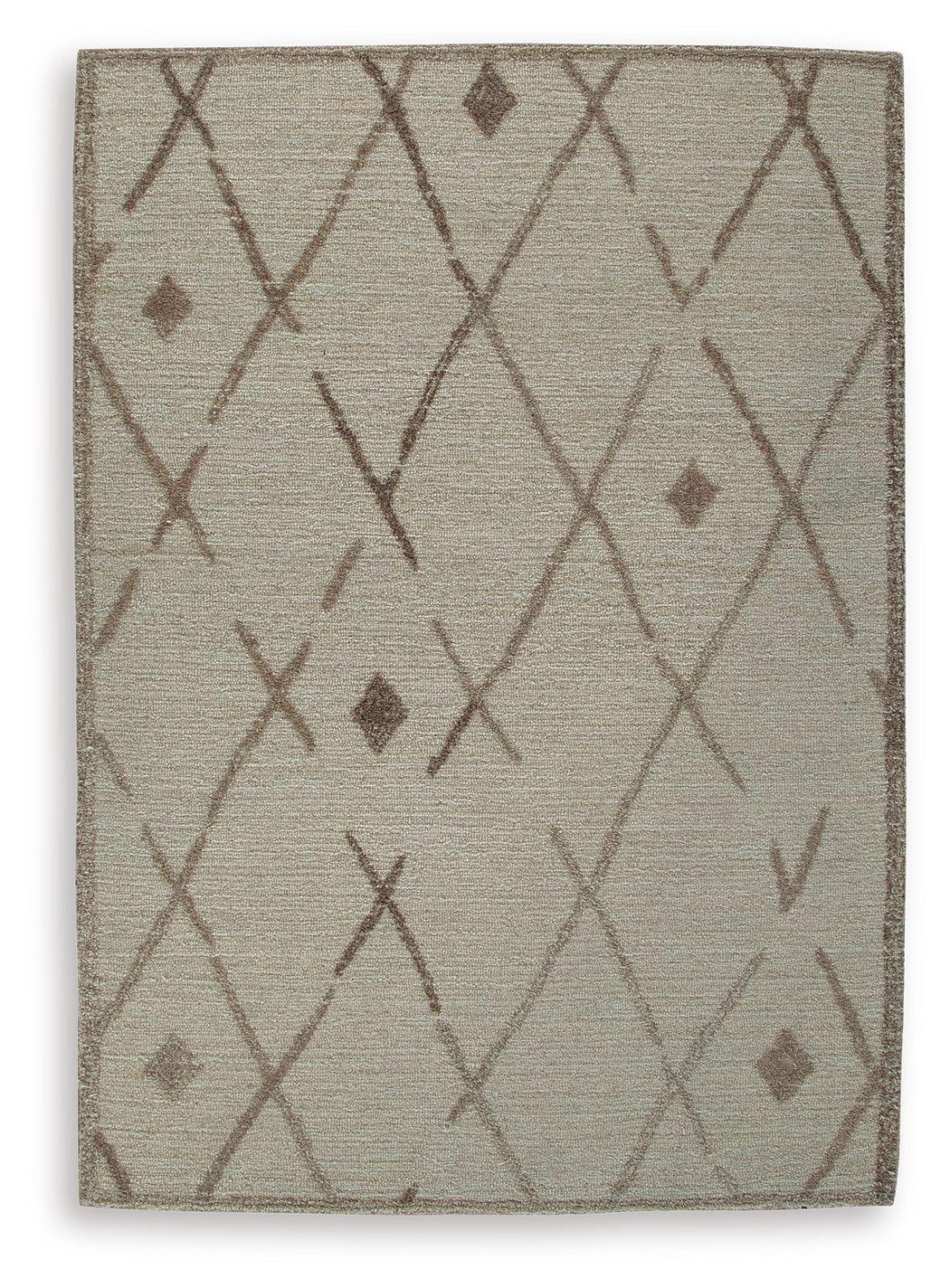 Guyford - 5' x 7' Rug - Beige / Brown by Ashley – Area Rugs