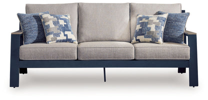 East Beach - Sofa With Cushion - Blue by Ashley – view 3