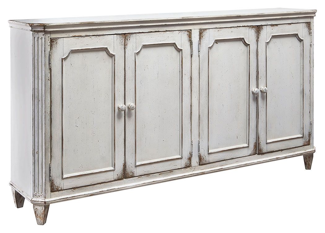 Mirimyn - Accent Cabinet - Antique White by Ashley – Accent Cabinets