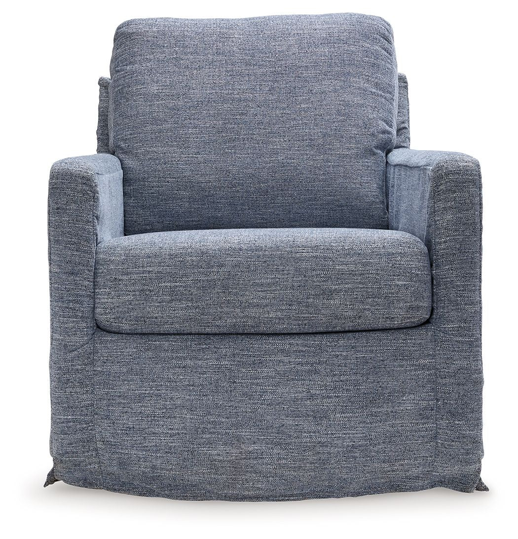 Nenana Next-Gen Nuvella - Swivel Glider Accent Chair by Ashley – view 5