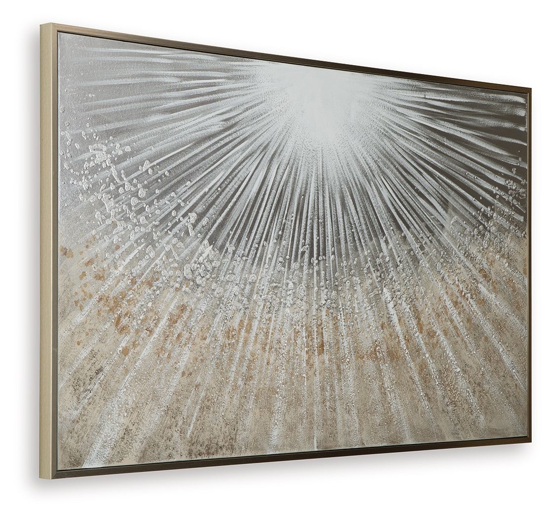 Waldard - Wall Art - Gray / Taupe / White by Ashley – view 3