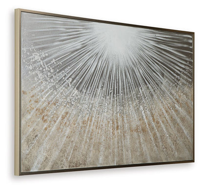 Waldard - Wall Art - Gray / Taupe / White by Ashley – view 3