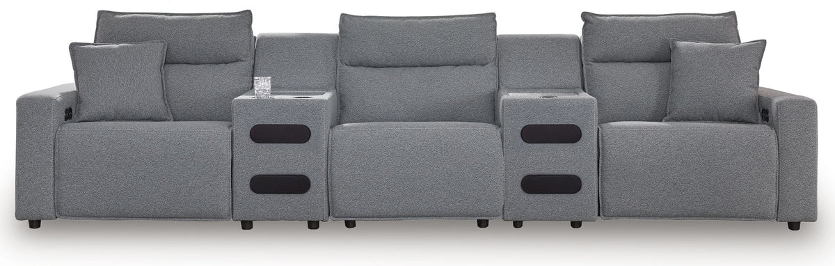 Modmax II - 5 Piece Reclining Sectional by Ashley – Reclining Sectionals