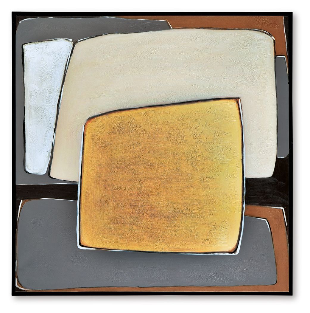 Actman - Wall Art - Cream / Brown / Gray by Ashley – view 2