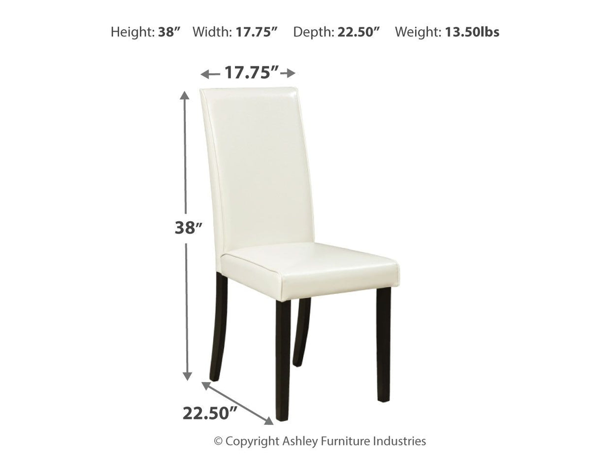 Kimonte - Dining Side Chair by Ashley – view 6