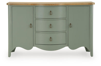 Actonville - Accent Cabinet - Antique Green by Ashley – view 3