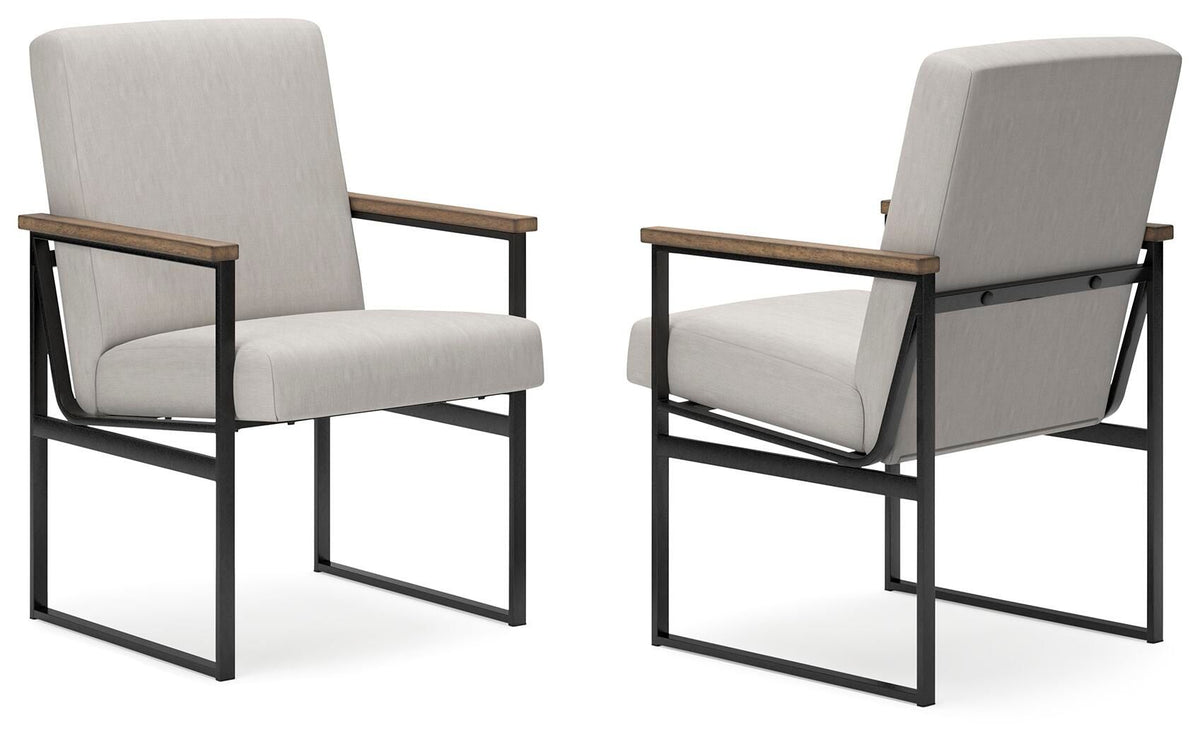 Montia - Home Office Desk Chair - Light Brown by Ashley – view 2