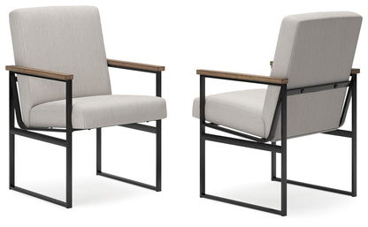Montia - Home Office Desk Chair - Light Brown by Ashley – view 2