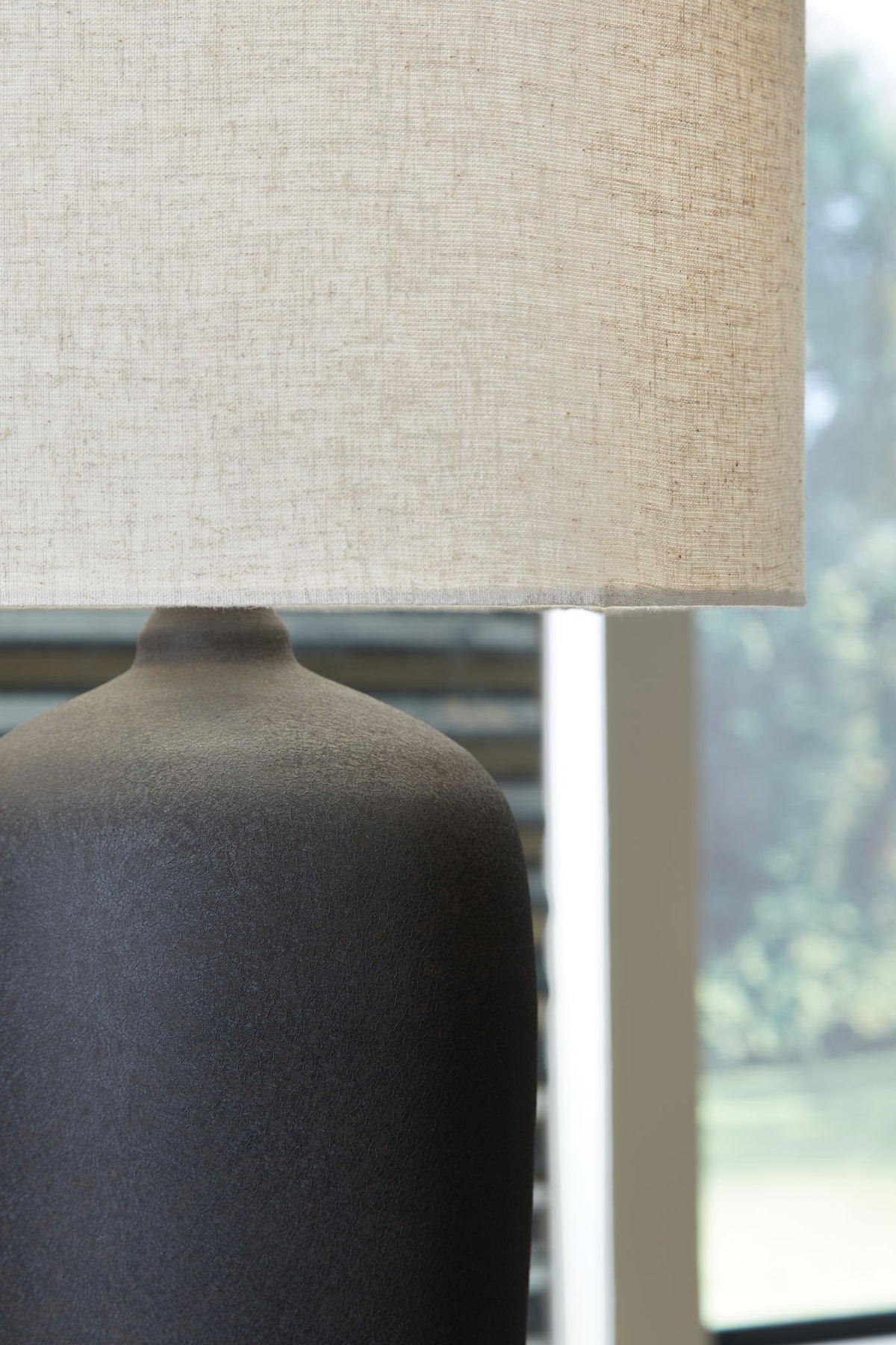 Ryenburg - Metal Table Lamp - Black by Ashley – view 2