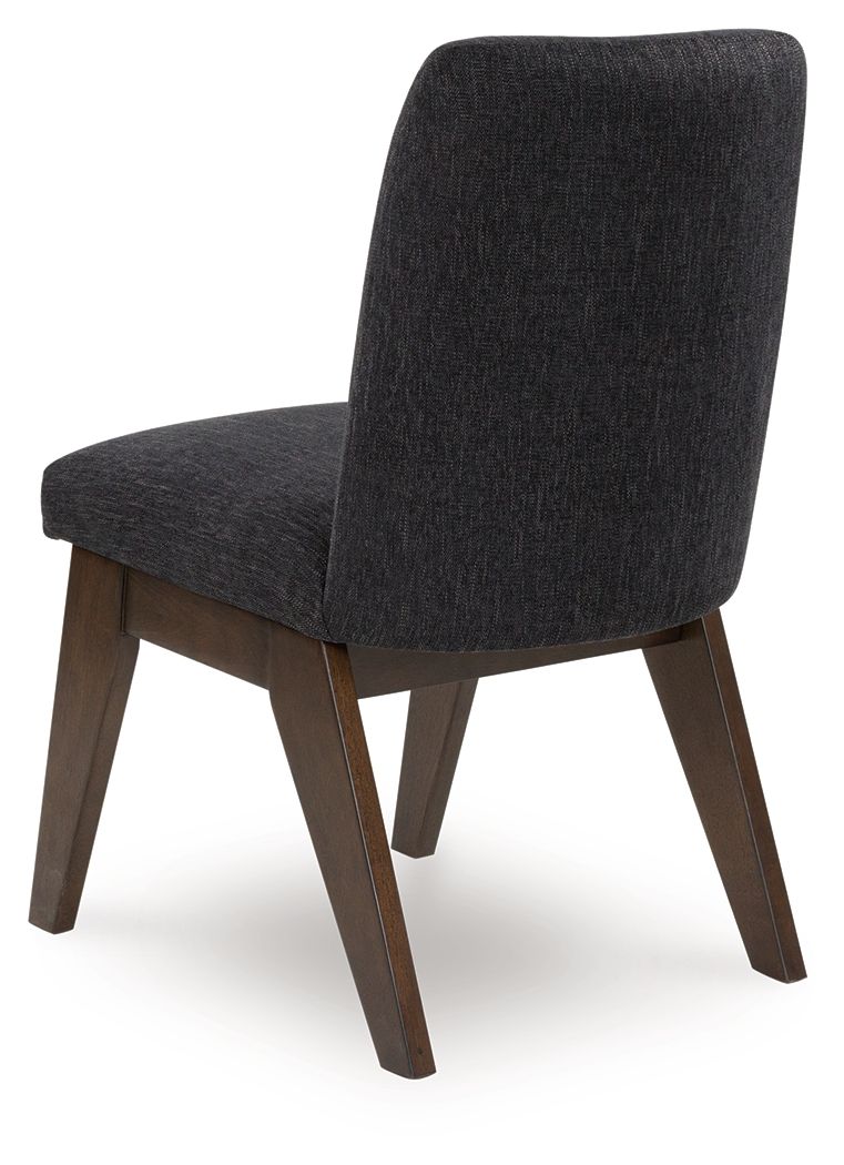 Dilenno - Dining Upholstered Side Chair (Set of 2) - Dark Brown by Ashley – view 3