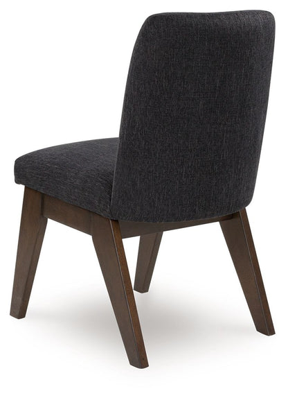 Dilenno - Dining Upholstered Side Chair (Set of 2) - Dark Brown by Ashley – view 3
