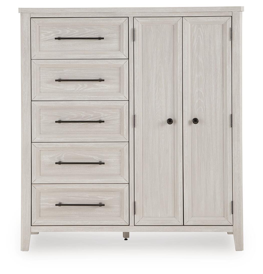 Darbonton - Door Chest - Dove White by Ashley – view 3