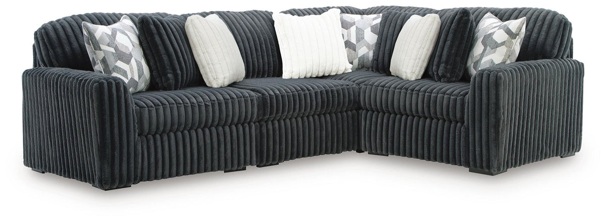 Midnight-Madness - 4 Piece Sectional by Ashley – view 8