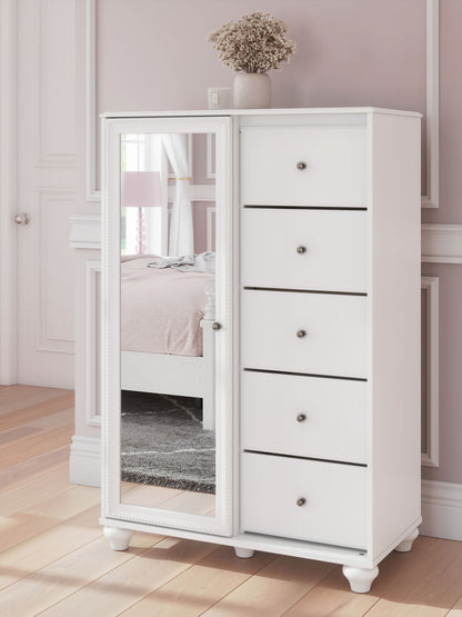 Kozlani - Dressing Chest - White by Ashley – view 3