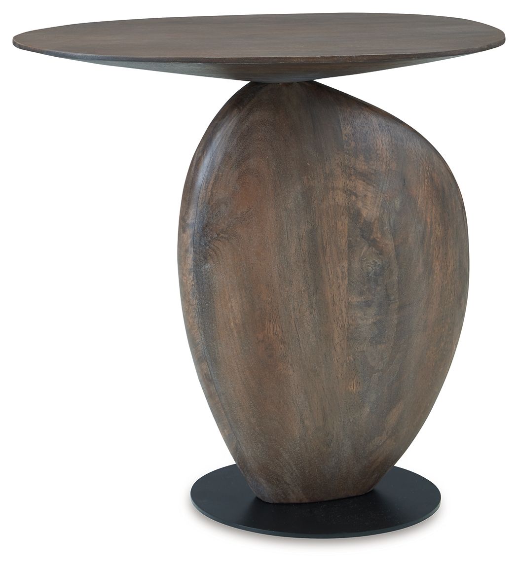 Cormmet - Accent Table - Brown / Black by Ashley – view 3