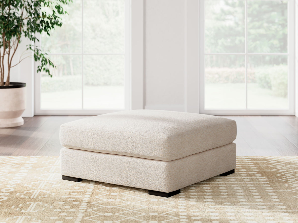 Donelson Creek - Oversized Accent Ottoman - Vanilla – view 3