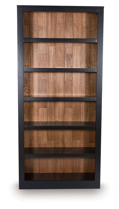 Wildenauer - Bookcase - Brown / Black by Ashley – view 2